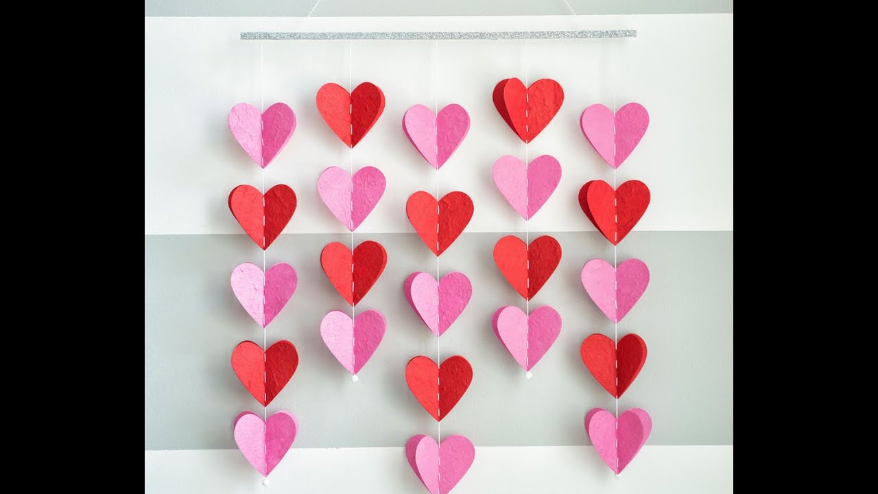 valentine s day decorations easy craft apostrophe s love struck valentine paper crafts valentine crafts paper heart