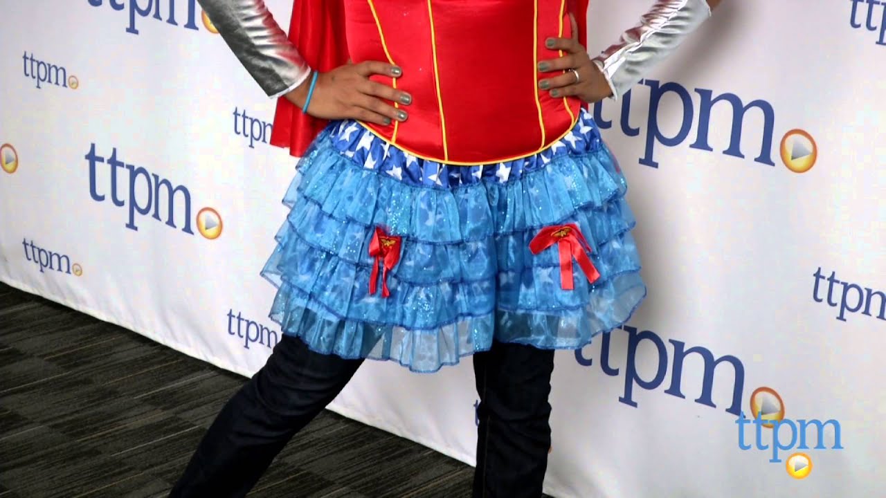 Secret Wishes Wonder Woman with Tutu Skirt Costume from Rubie's Costume Co.