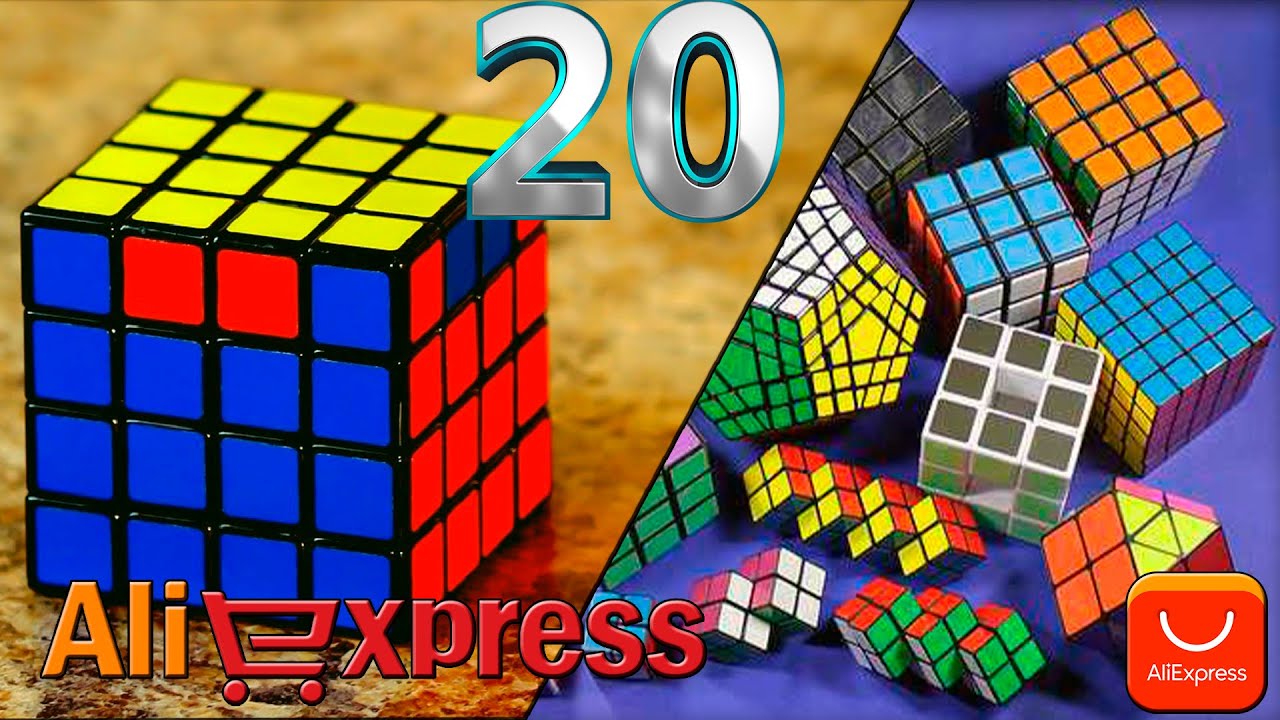 TOP 20 RUBIK'S CUBES FROM ALIEXPRESS BRAIN PUZZLES FROM ALIEXPRESS