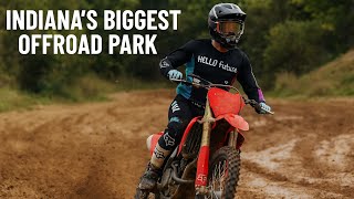 Riding Indiana's BIGGEST OFFROAD PARK On My 2022 CRF450RX  (Part 1)