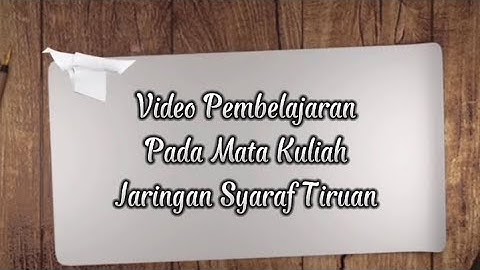 Jaringan Syaraf Tiruan - Learning Vektor Quantization (LVQ)