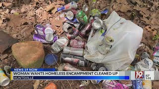 Woman Wants Homeless Encampment Cleaned Up | May 31, 2024 | News 19 at 5 p.m.