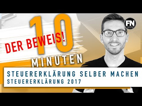 Video: So Reichen Sie Eine Nullsteuererklärung Ein