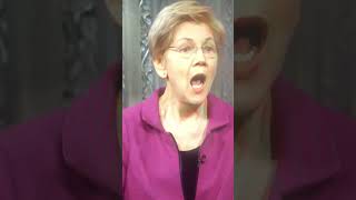 Mr sock puppet can't give Elizabeth Warren one example of how he disagrees with Trump!