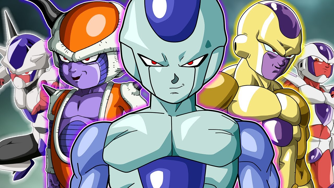 All Of Frieza S Race Forms And Transformations Youtube