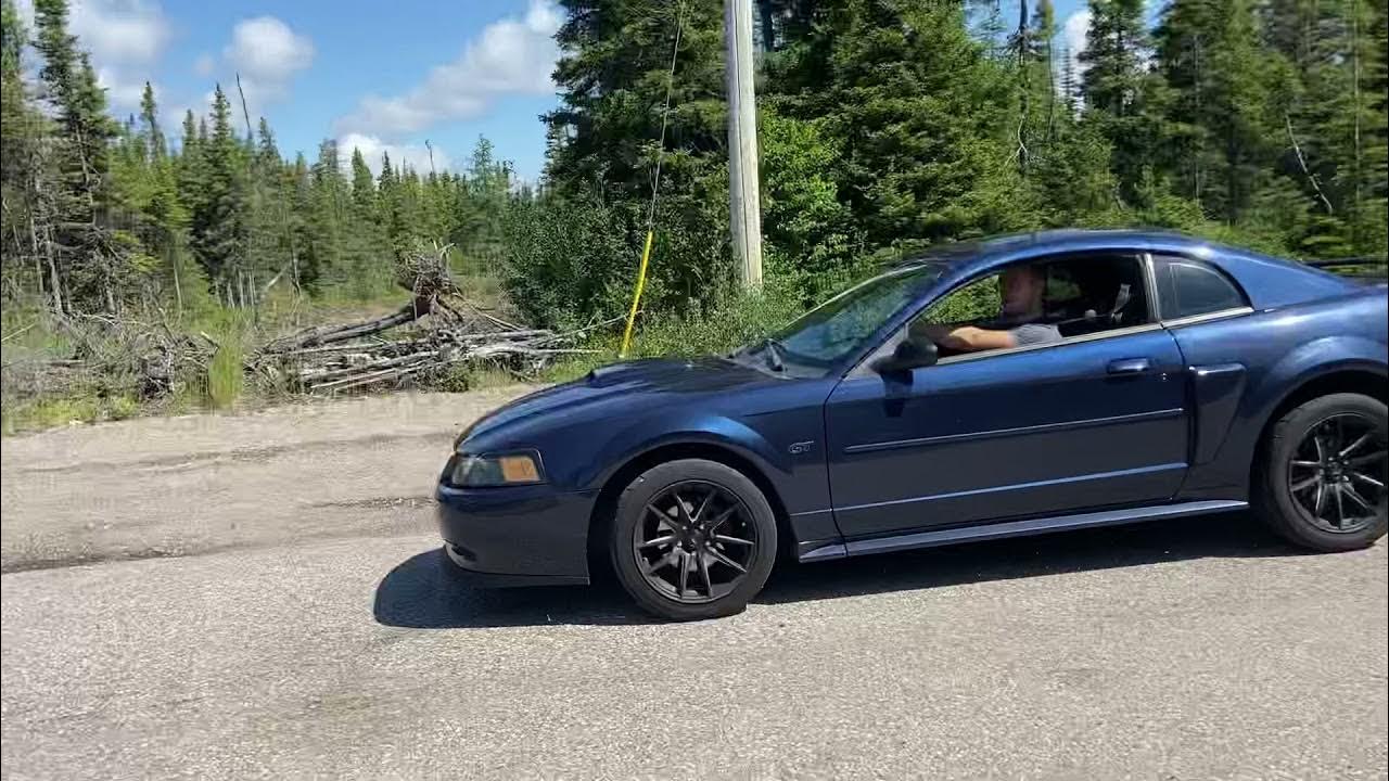 02 mustang gt with x pipe catless magnaflow exhaust revving YouTube