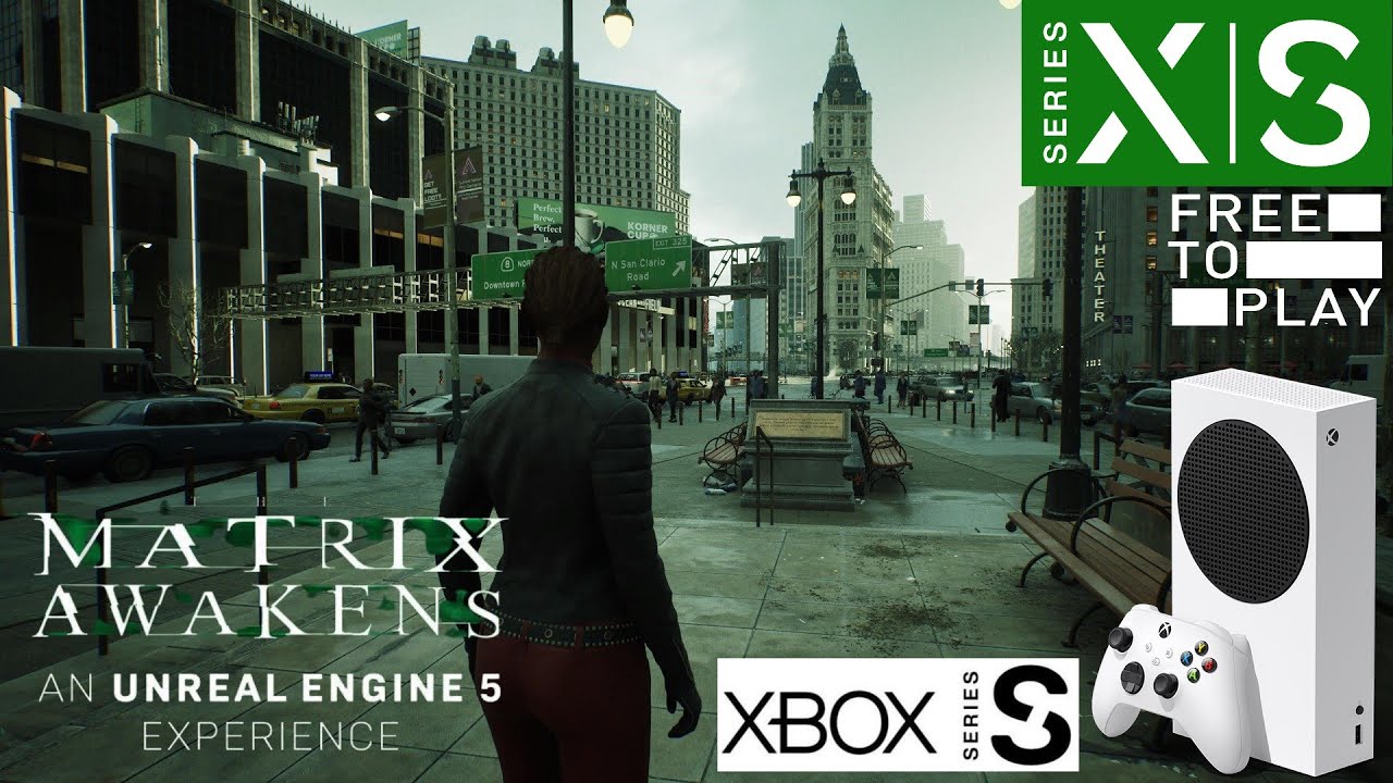 MATRIX AWAKENS - UNREAL ENGINE 5 (Tech Demo) Teste no Xbox Series S ...
