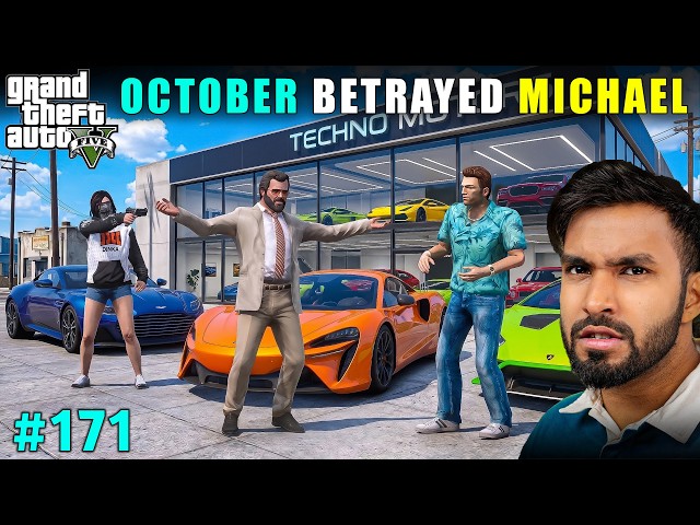 MICHAEL AND HIS FAMILY IN BIG DANGER | TECHNO GAMERZ GTA 5 GAMEPLAY #170