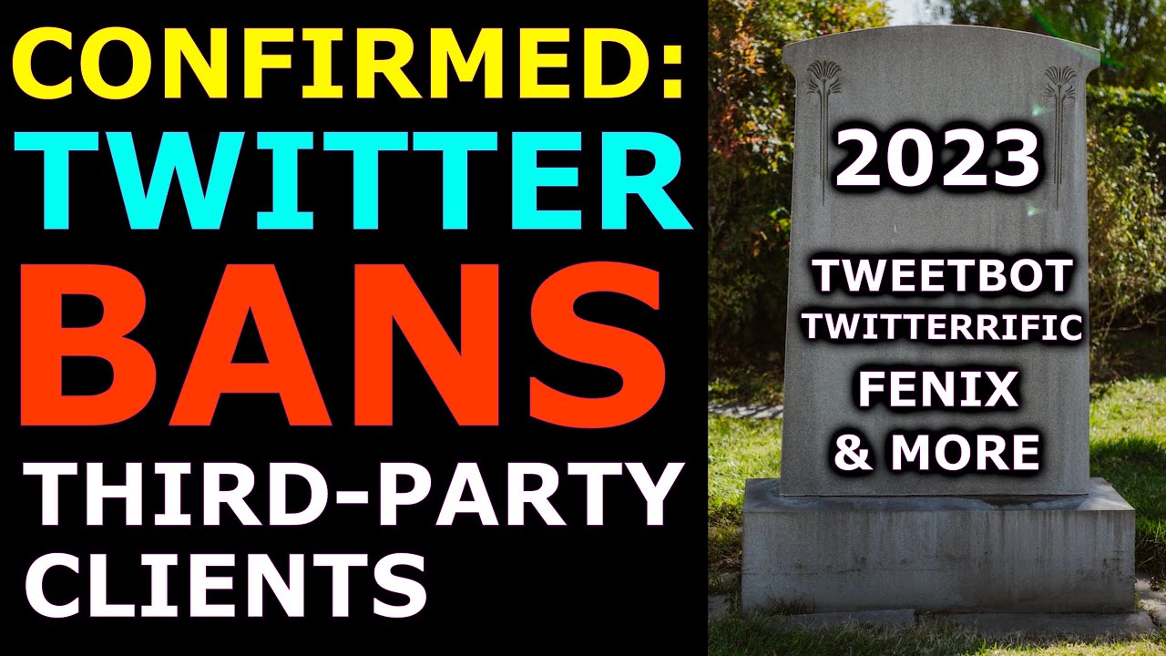 Twitter BANNED Third Party Client Apps; Tweetbot & Twitterrific are Discontinued (Ep. 230)