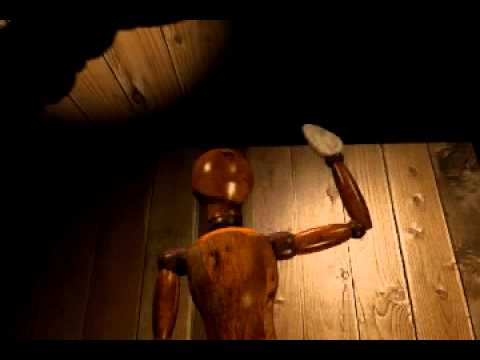 3D Wooden Modeling Figure - YouTube