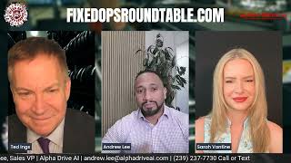 Alpha Drive AI with Andrew Lee, Sarah Vantine & Ted Ings at Fixed Ops Week at Fixed Ops Roundtable