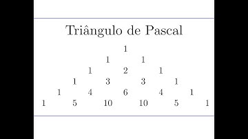 Triângulo de Pascal