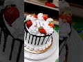 chocolate cake design #ytshortsvideo #viralshort #chocolatecake #viralsong #strawberrycakedesing