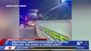 Two arrested in Lenoir City after attempted burglary leads to police pursuit