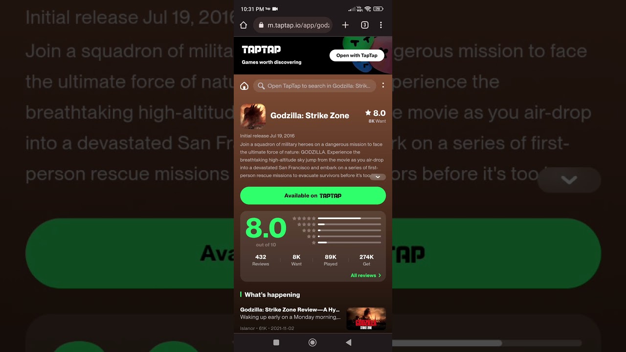 How To Download Godzilla Strike Zone For free android and ios