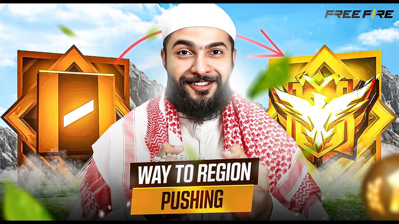 Region Pushing New Season 🔥Br Rank🏆Garena Free Fire !!