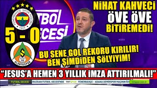F.Bahçe'ye Övgüler Yağdı! ''F.Bahçe Bundan Sonra Yenilmez!'' l Fenerbahçe 5-0 Alanyaspor Maç Sonu