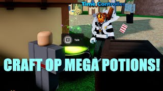 How To Craft Mega Potions In Afs Anime Fighters Simulator Roblox