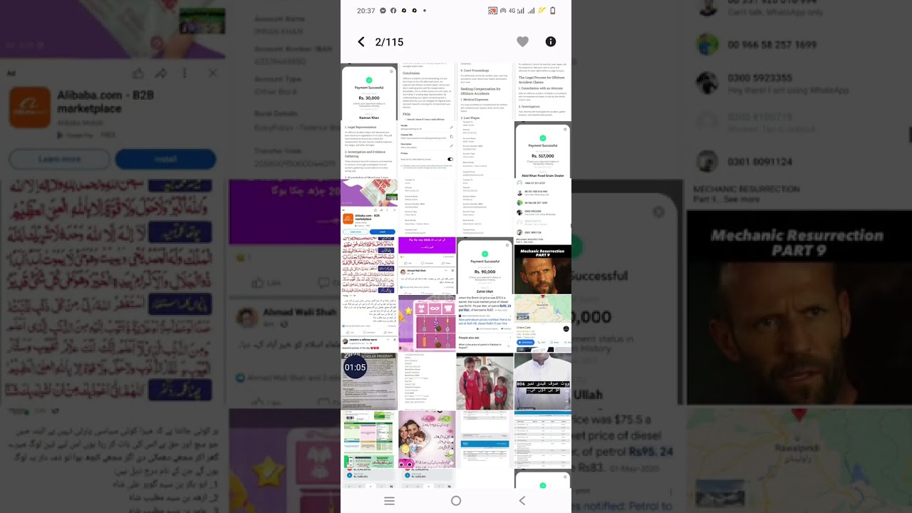 Compensation and offshore accident