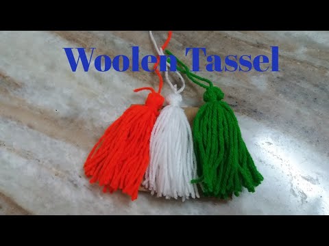 How to make woolen tassel। DIY WOOLEN TASSEL। PS Creativity - YouTube