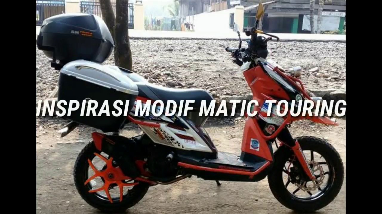 Modifikasi Motor Touring Matic Arena Modifikasi