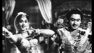 Mere Dil Ki Payal Song - Raagini 1958 - Padmini - Kishore Kumar - Asha Bhosle