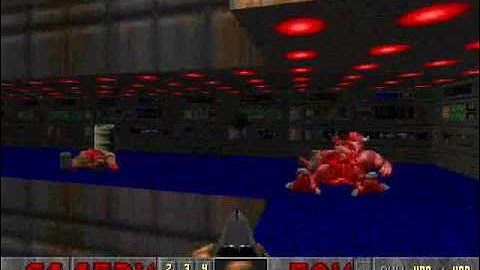 Ultimate Doom Playthrough - E1M4 - Command Control