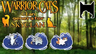 Many Cats Join Starclan Tonight 💔 | Skyclan Warrior Cats Clan Generator #warriorcats #clangen