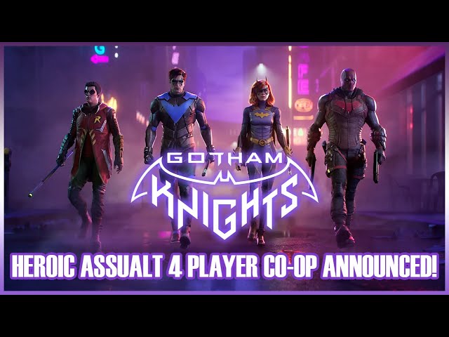 Gotham Knights is getting a free update adding 4-player co-op mode