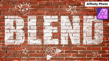 Blend Text onto a Surface in Affinity Photo