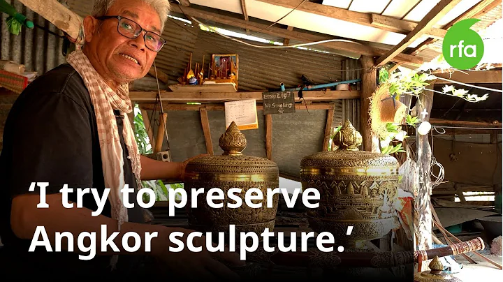 Coppersmith specializes in scenes from Cambodia’s Angkor Wat temple complex | Radio Free Asia (RFA)