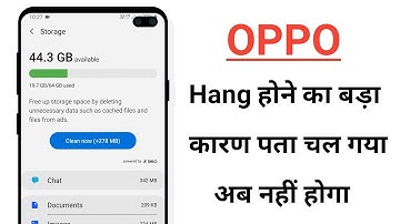 OPPO Hang Main Reason And Solve 100% ! A37,A57,A3s,F11,F7,F9,A5,A7,A9,A83,A71