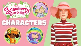 Making Strawberry Shortcake Characters in The Sims 4