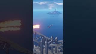 F-18 Hornet drops a devastating missile barrage!