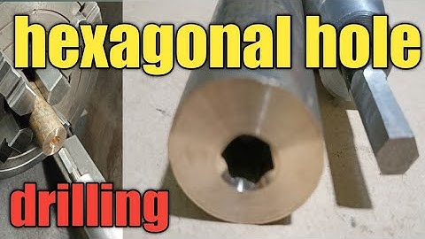 how to make an internal hexagon on a lathe/Daniel team.