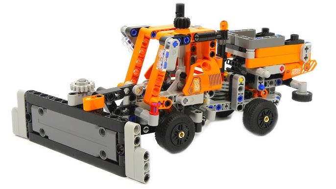 Picket Fremragende så Lego Technic 42060 Roadwork Crew - Lego Speed Build Review - YouTube