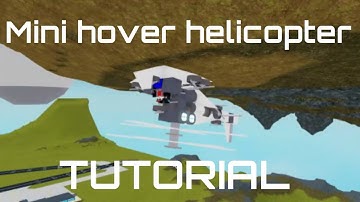 Plane crazy hover helicopter tutorial (roblox)
