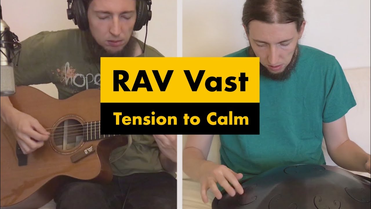 RAV Vast Steel Tongue Drum with Kalimba/Drums/Guitar | Ricardo Clement - Tension to Calm