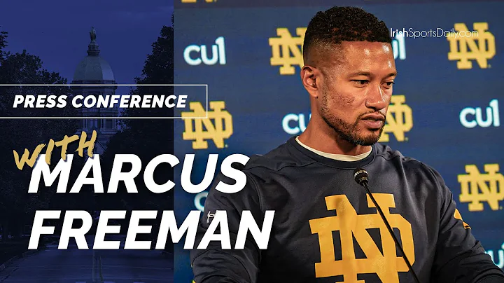 Notre Dame HC Marcus Freeman on the loss of WR Avery Davis