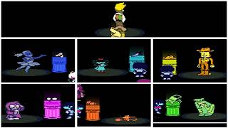 Deltarune Chapter 5 SECRET Petals Weapons & Armor (FloweryScarf)