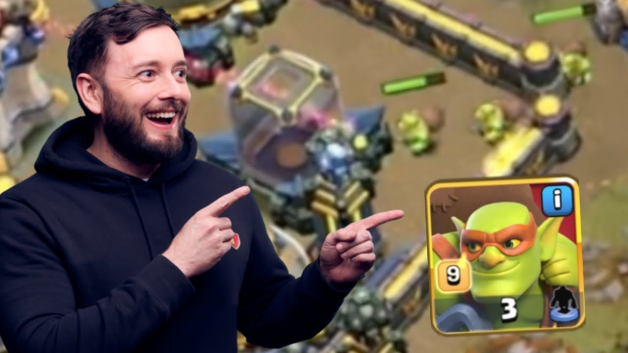 ATAQUE COM FULL SUPERGOBLINS NO CLASH OF CLANS ?