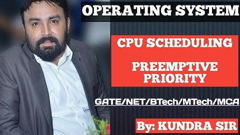 PREEMPTIVE PRIORITY SCHEDULING PART 4