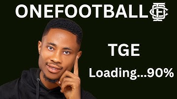 Onefootball  Airdrop  New Update - TGE Loading......90%.
