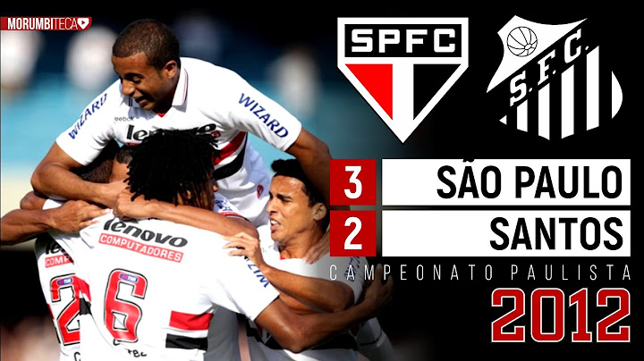 São Paulo 3x2 Santos - 2012 - LUIS FABIANO, CASEMIRO, NEYMAR, GANSO E O SHOW DE LUCAS MOURA!!