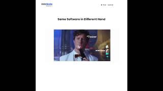 same software in different hand #software #minskole #coding  #codingmemes #memes