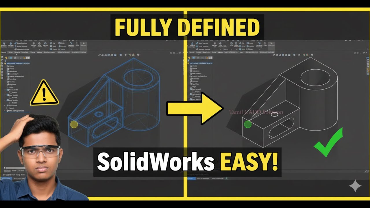 SolidWorks Design EASY ஆக இந்த Trick தெரிஞ்சா போதும்!