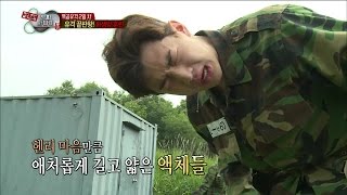 【TVPP】Henry - Horrible CBR Training, 헨리 - 눈물,콧물 다 빼는 공포의 화생방 훈련! 중도포기하는 헨리 @ A Real Man