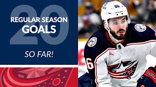 Kirill Marchenko&#39;s First 20 Goals of 22/23 NHL Regular Season
