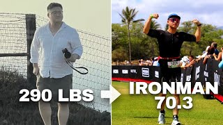 290 lbs, Couldn't Run a Mile, Then an Ironman 70.3