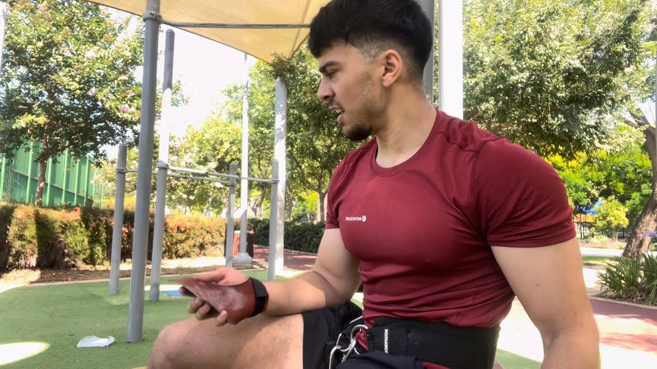 המסע למתח עם 100 קג | אימון עם כפפות? (42)